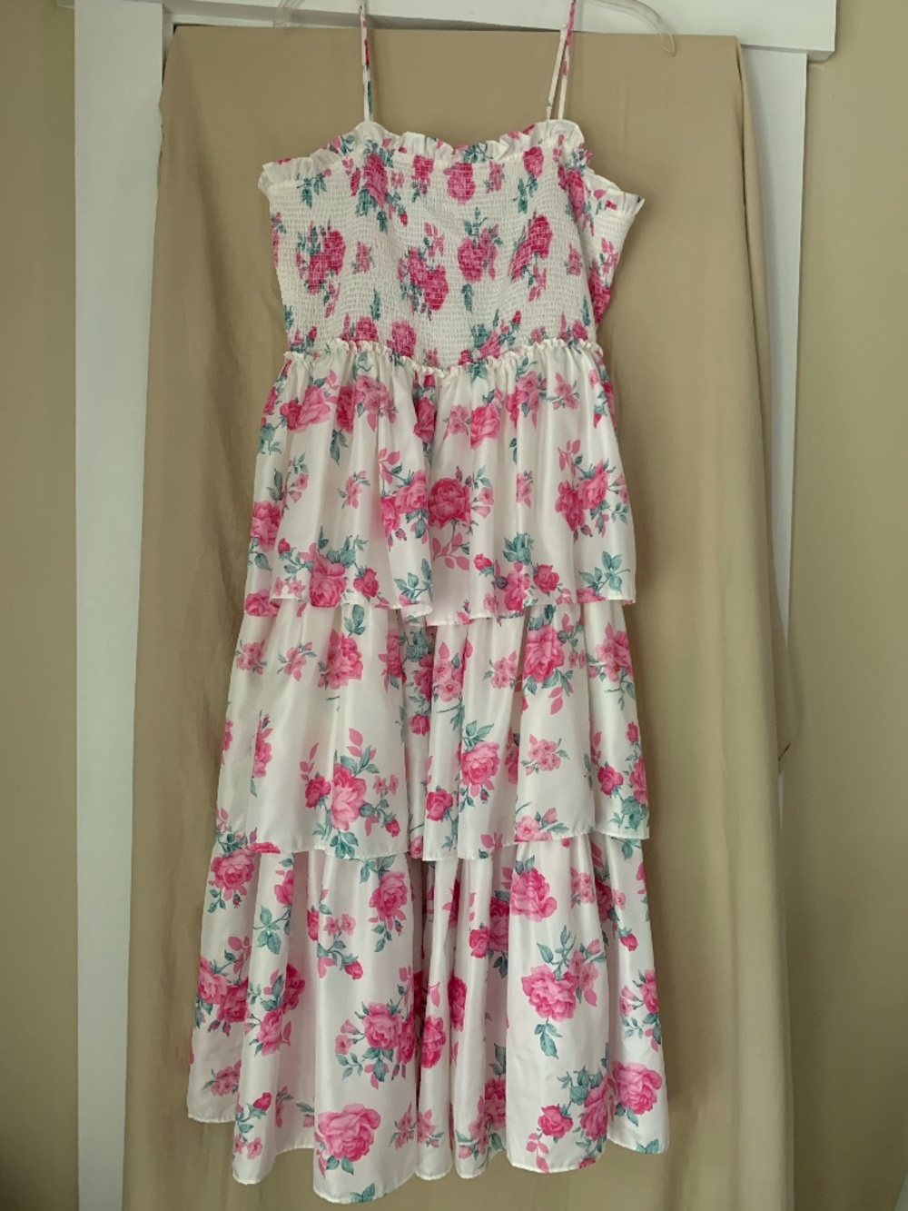 LoveShackFancy x Target 'Elise Floral Smocked Tiered Dress'